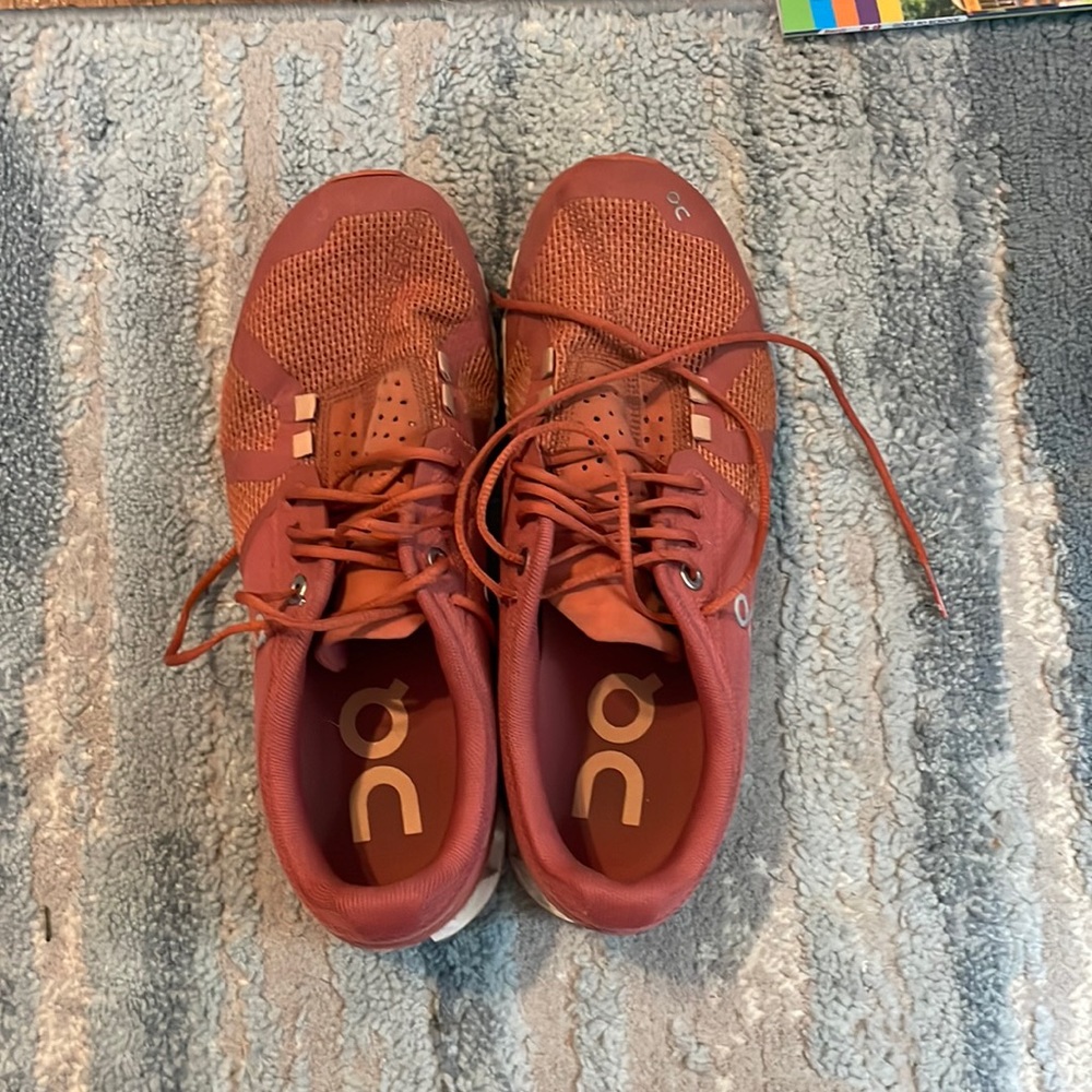 On cloud shoes